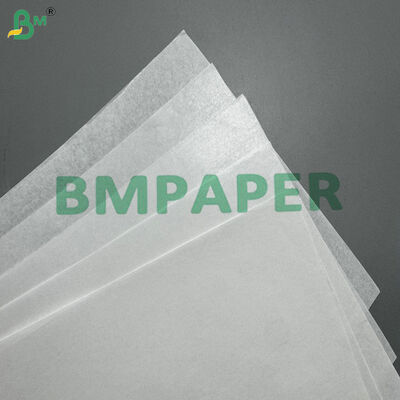 Excelente capacidad de impresión y rigidez Papel Kraft blanco brillante de una sola cara de alta calidad de 30 gm 40 gm para bolsas