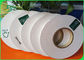 rollo blanco biodegradable de 24gsm 28gsm FDA Straw Wrapping Paper 27m m