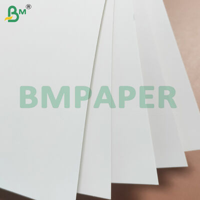 300 gm + 10 gm de revestimiento de cartón blanco resistente al aceite para la caja de alimentos