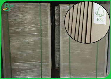2.2mm 2.4mm Adiabático de hoja de cartón gris Tamaño personalizado para el embalaje de la hoja