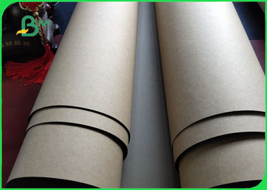 Alta rigidez 200 250 300GSM Papel Kraft blanco gris marrón para el embalaje de papel