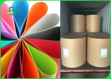 Papel de impresión offset de color azul / verde para notas adhesivas 80 gms 120 gms