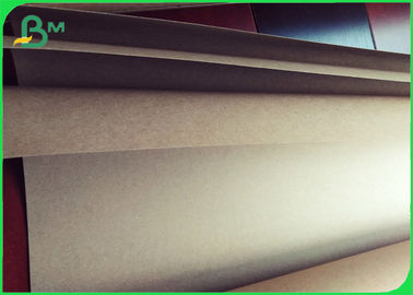 Bobina de papel reciclado Kraft 110 - 220gm A prueba de humedad para el embalaje