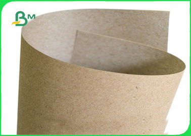 250 / 300 / 300gm Buena resistencia de la superficie Rollo de papel Kraft brillante para el embalaje