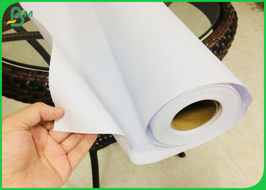 Papel gráfico blanco de gran formato 36 × 150 CAD para impresora gráfica de Canon