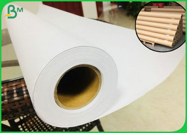 Papel gráfico blanco de gran formato 36 × 150 CAD para impresora gráfica de Canon