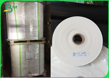 Papel Kraft blanco rollo de 28 gramos de papel de embalaje de grado alimenticio 25 mm de ancho