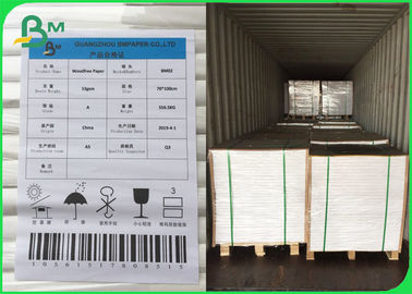 Papel sin revestimiento UWF 100 gm 120 gm OBA libre en hojas