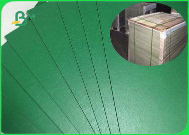 Tablero de encuadernación de libros de color verde Buena rigidez para carpeta personalizada