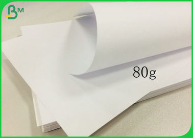 Papel offset sin recubrimiento de madera de grano largo de 60 g a 70 g con 110% de blanqueza