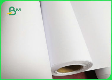 En formato grande CAD 20# Rollo de papel de fijación para impresora de inyección de tinta 30' X 50yards
