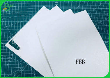 230GSM a 400GSM FBB de recubrimiento blanco sólido completo con buena rigidez