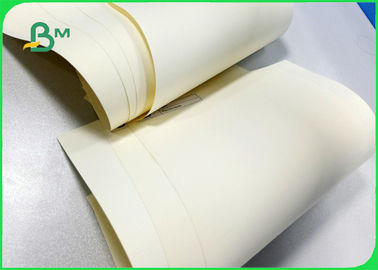 60 70 80gm Papel sin madera / papel offset crema u otro de otro color en rollo