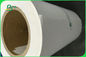 Papel auto-adhesivo termal de la etiqueta engomada del color blanco impermeable aduana de los 21cm de los x 50m