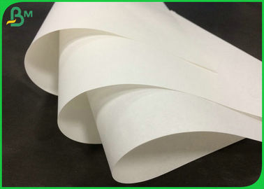 70GSM Papel kraft blanco virgen natural para bolsas de la compra