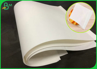 70GSM Papel kraft blanco virgen natural para bolsas de la compra