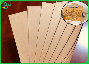Comida pura satético cartón de papel kraft marrón para hacer bolos caja de paquetes