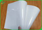 rollo blanco PE del papel de Kraft del color 100gsm cubierto con impermeable a la grasa