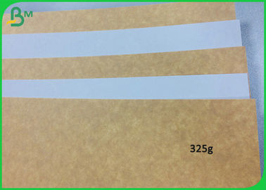 Muestras gratuitas 250 g 325 g 365 g cartón de papel Kraft recubierto para la caja de alimentos