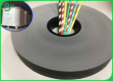 Rollo de papel de hendidura negro sólido de 15 mm con certificación aprobada por la FDA