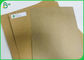 Rollo de papel reciclado del trazador de líneas de Kraft del color de la pulpa 200g 220g Brown para hacer el cartón