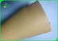 Rollo modificado para requisitos particulares 70gr - 300gsm del papel de Brown Kraft del tamaño para el bolso de compras
