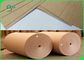 Papel de embalaje de bambú de Kraft del papel de la protección del medio ambiente 115gsm Brown