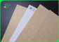 papel revestido blanco de la parte posterior de 200g 250g CKB Kraft para la comida de la caja de las patatas fritas directa