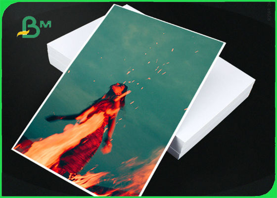 Papel brillante de la foto de 240GSM 260GSM RC para casarse prenda impermeable de A3 A4