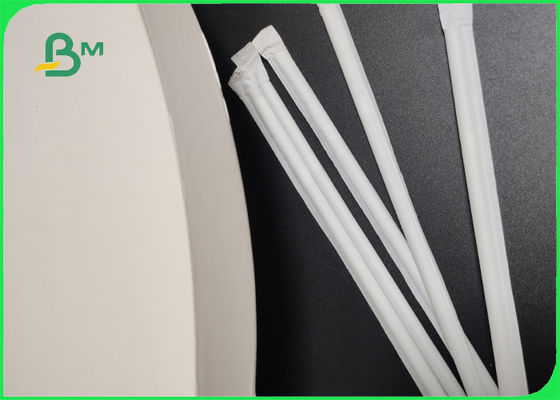 el embalar de los palillos de 24gsm 28gsm Straw Wrapping Paper Roll For degradable