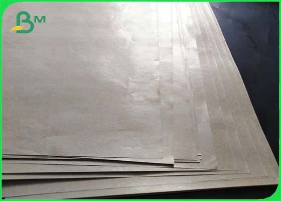 Rollo de papel kraft marrón PE recubierto de una sola cara 80 gm