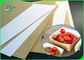 Tablero superior blanco impermeable a la grasa de papel de 300gr 325gr Clay Kraft Back Food Box