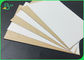 Material de madera de la caja de embalaje blanco con el SGS trasero del FSC del papel de Kraft de la categoría alimenticia de Brown