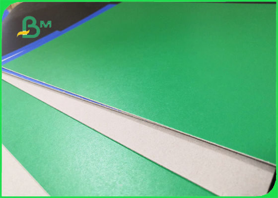 1m m Grey Paperboard For File Folders cubierto verde/azul de 1.2m m laminaron