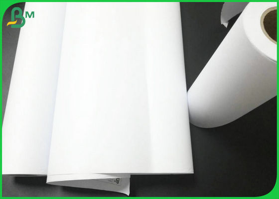 Papel de marcador de trama blanco ecológico con 60 pulgadas 70 pulgadas 80 pulgadas de ancho