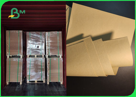 MG MF de alta calidad 40gm a 400gm Hoja de papel Kraft marrón para caja de regalos Alta resistencia
