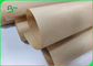rollo enorme material de papel natural de los bolsos de ultramarinos de 70gsm 75gsm Brown Kraft