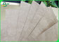 Tablero de papel de madera de la pulpa 300g 350g Brown Kraft que hace caja de embalaje tamaño de encargo