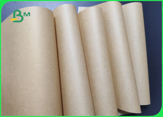 rollo de papel de Brown Kraft de la categoría alimenticia 80gsm para tiesura de las cajas de regalo la alta