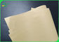 Rollo imprimible superficial liso 70g 80g del papel de Kraft del sobre de Brown