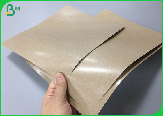 papel revestido sin blanquear de 80g + de 15g PE PE Kraft al embalaje de la carne fresca