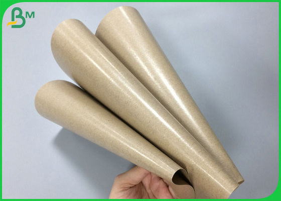 papel revestido sin blanquear de 80g + de 15g PE PE Kraft al embalaje de la carne fresca