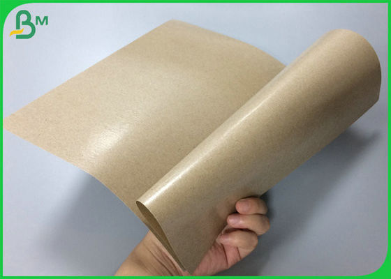 papel revestido sin blanquear de 80g + de 15g PE PE Kraft al embalaje de la carne fresca
