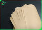 Rollo enorme de papel de la categoría alimenticia 120gsm Brown Kraft para las bolsas de papel