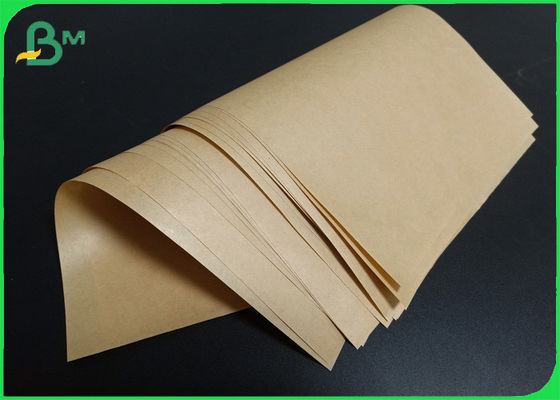 Certificado de la FDA 50gm 50gm 60gm Embalaje de alimentos Papel Kraft natural marrón Jumbo Roll