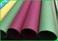 Rollo lavable colorido brillante superficial metálico 0.55m m del papel de Kraft densamente