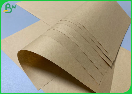 Rollo de papel de la categoría alimenticia del FSC 70g 120g Brown Kraft para el carnicero Wrapping