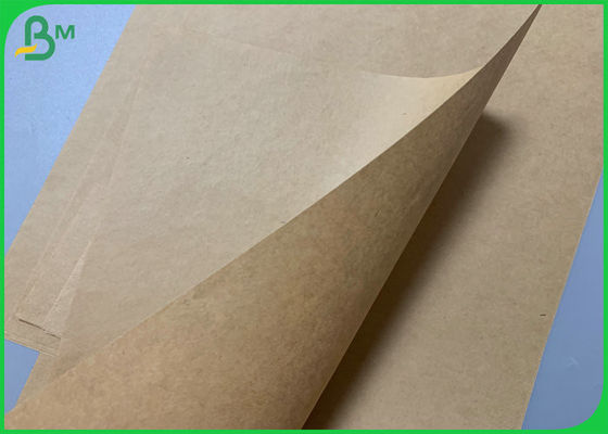 Rollo de papel de la categoría alimenticia del FSC 70g 120g Brown Kraft para el carnicero Wrapping