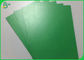 cartón laqueado verde del grueso de 1.4m m 1.6m m con una lamina lateral brillante