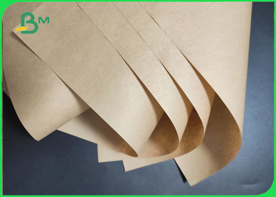 papel natural sin recubrimiento sin encerar sin blanquear de Brown Kraft de la categoría alimenticia 50gsm